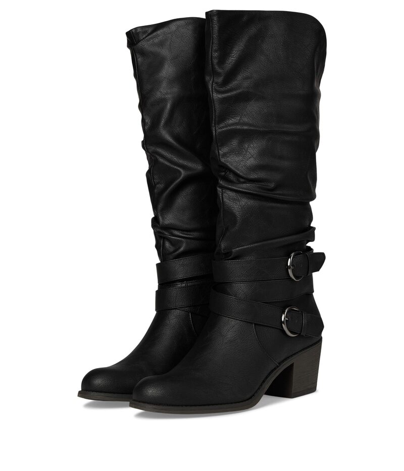 ジュルネ コレクション レディース シューズ ブーツ・レインブーツ Journee Collection Late Boots Black ブラック