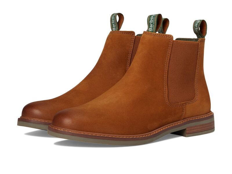 バブアー メンズ シューズ ブーツ・レインブーツ Barbour Farsley Dark Tan タン