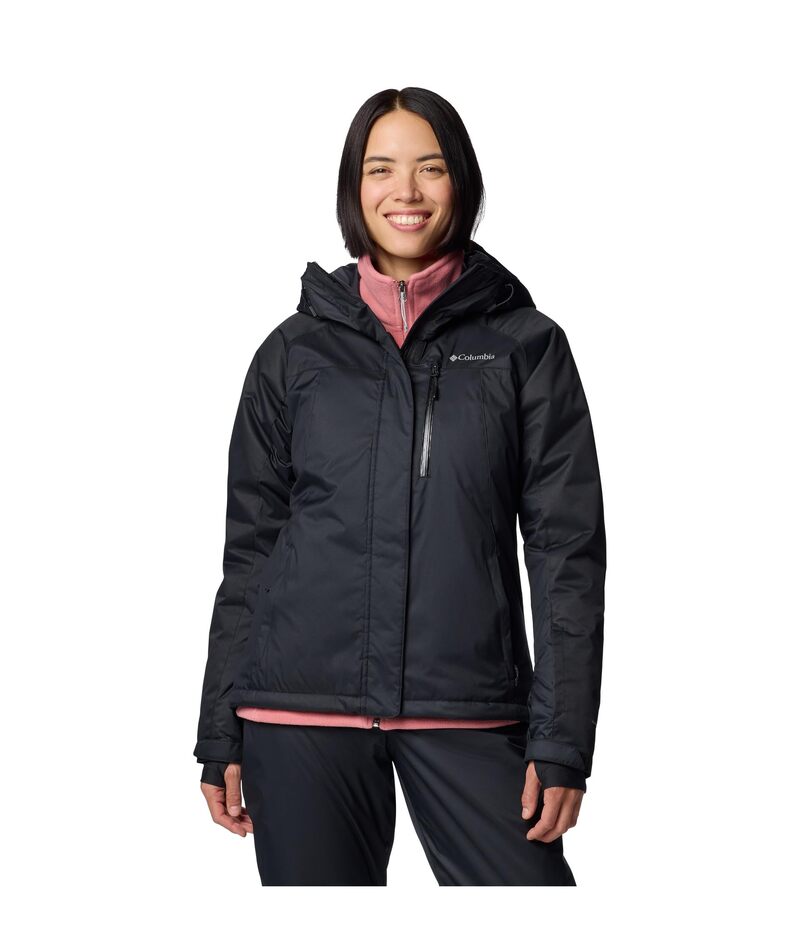コロンビア レディース アウター 厚地の外套 上衣 Columbia Snowy Summit Insulated Jacket Black/Black Dob 黒いこと