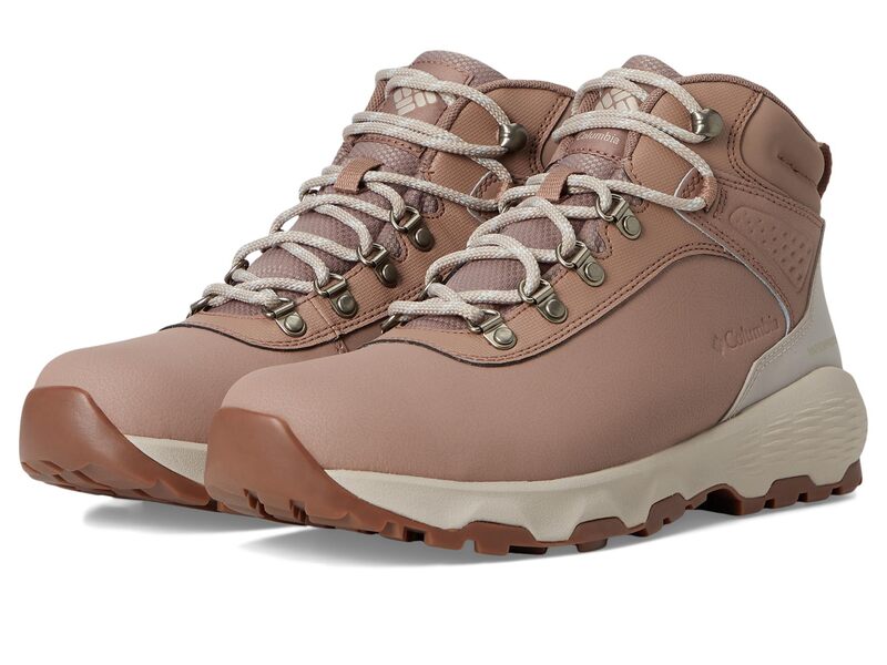 コロンビア レディース シューズ ブーツ・レインブーツ レザー Columbia Newton Wander Leather Allspice/Tea Li