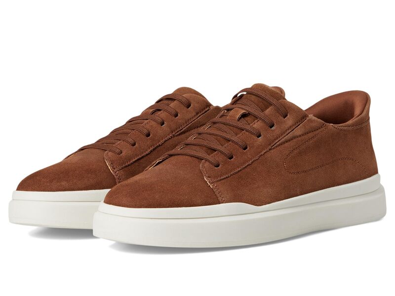 マークジョセフニューヨーク メンズ シューズ スニーカー キャップ Marc Joseph New York Capitol Ave (Hands Free Technology) Brown Suede Lea ブラウン