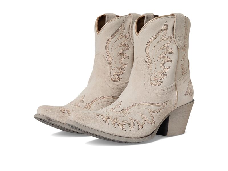 アリアト レディース シューズ ブーツ・レインブーツ Ariat Chandler Western Boots Cloud White Sue ホワイト