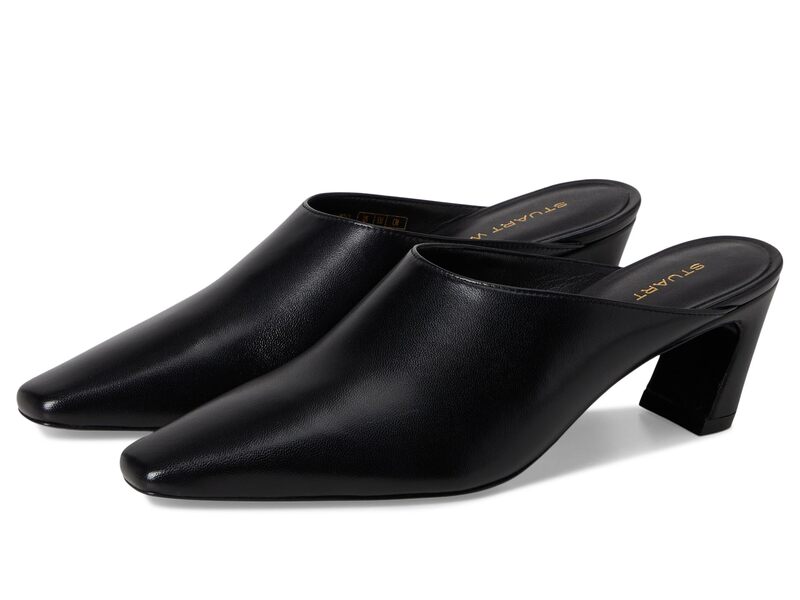 スチュアート ワイツマン レディース シューズ 踵 Stuart Weitzman Stassi Mule 50 Black 黒いこと