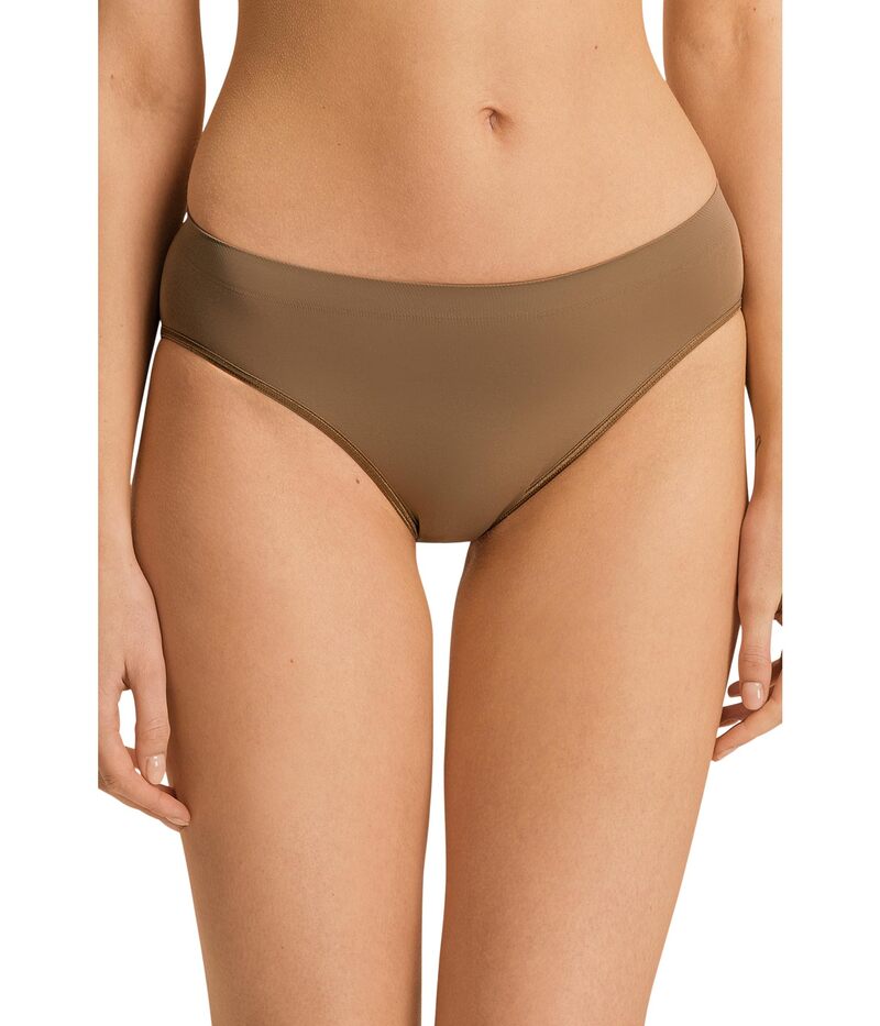 ハンロ レディース アンダーウェア パンツ Hanro Touch Feeling Hi-Cut Brief Walnut