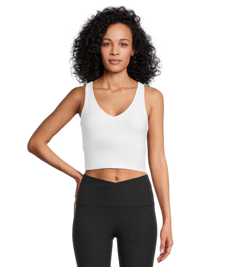 ビヨンドヨガ レディース トップス シャツ クロップド Beyond Yoga Spacedye Gooday Cropped Tank Cloud White ホワイト