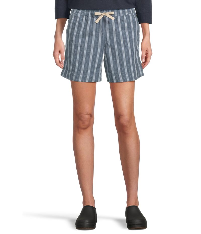 エルエルビーン レディース ボトムス ハーフパンツ・ショーツ ショートパンツ L.L.Bean Lakewashed Stripe Dock Shorts Bayside Blue St ブルー