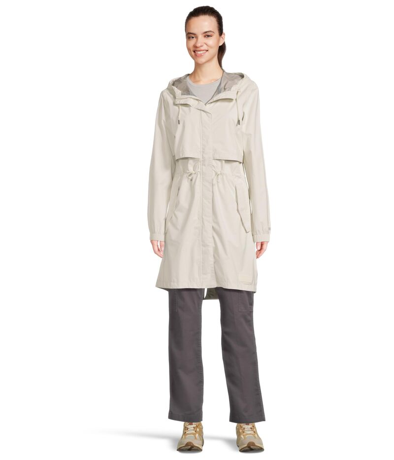 エルエルビーン レディース アウター 厚地の外套 L.L.Bean Wharf Street Raincoat Paperwhite