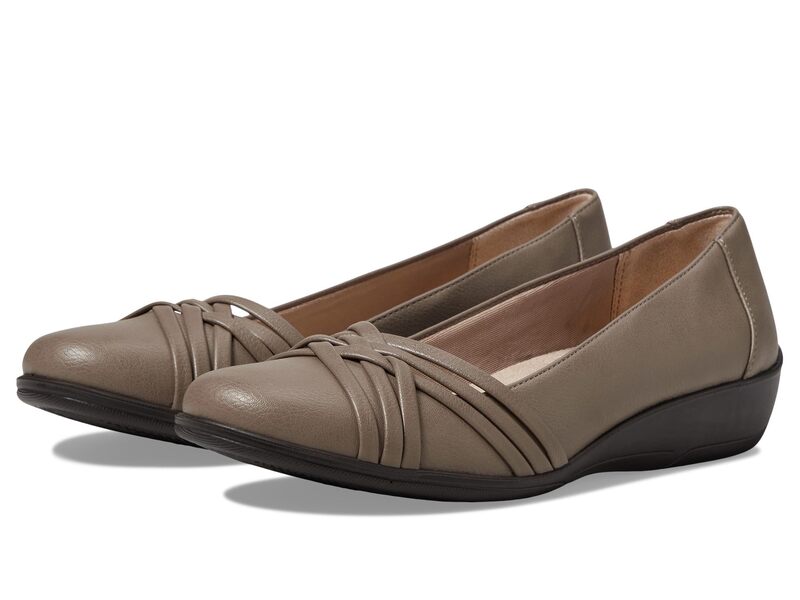 ライフストライド レディース シューズ 踵 LifeStride Incredible Taupe トープ