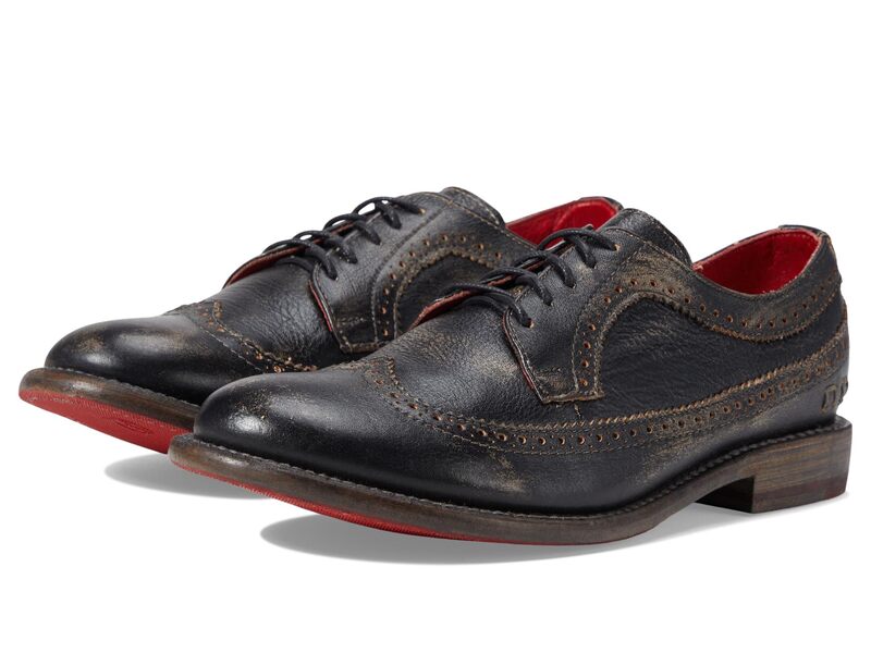 ベッドステュ レディース シューズ オックスフォード Bed Stu Lita K II Black Hand Wash ブラック
