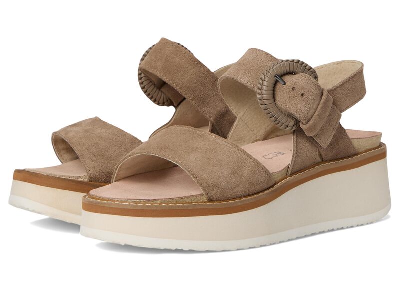 ナオト レディース シューズ 踵 縮緬 Naot Crepe Almond Suede