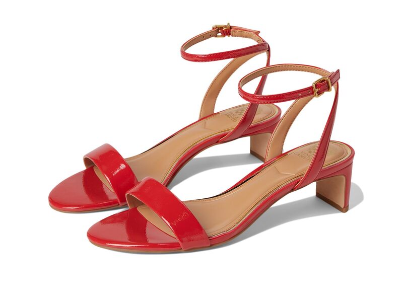ヴィンスカムート レディース シューズ ヒール サンダル アンクル Vince Camuto Lylah Kitten Heel Ankle Strap Sandalsalsa