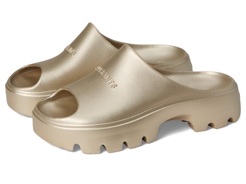 オールセインツ レディース シューズ サンダル AllSaints Eclipse Slider Gold ゴールド