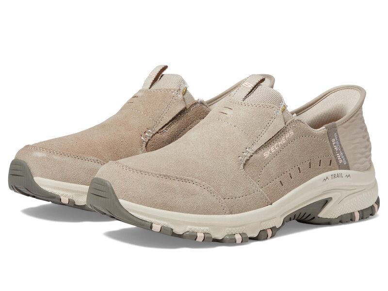 スケッチャーズ レディース シューズ スニーカー SKECHERS Hillcrest - Sunapee Hands Free Slip-Ins Taupe トープ
