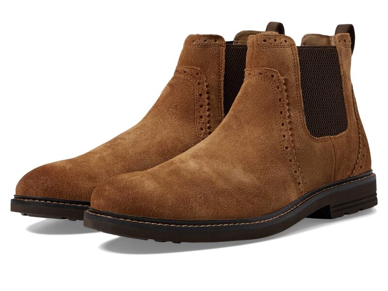ノンブッシュ メンズ シューズ ブーツ・レインブーツ チェルシー レザー Nunn Bush Otis 2.0 Chelsea Fashion Leather Boots Tan タン