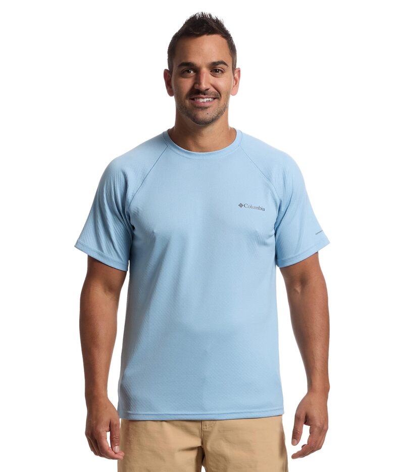 コロンビア メンズ トップス シャツ Columbialpine Chill Pro Short Sleeve Crew Ripple Blue ブルー