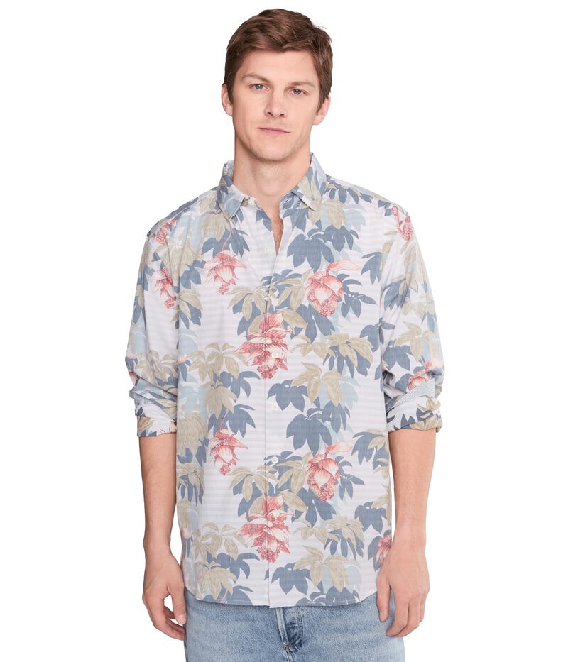 トッミーバハマ メンズ トップス シャツ Tommy Bahama Fallingardens Coral Haze コーラル