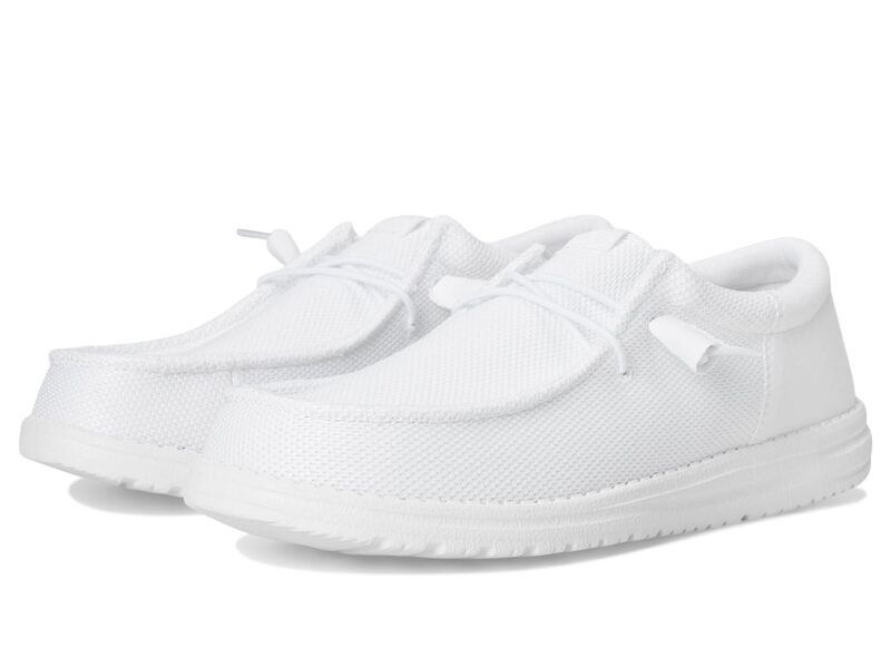 ヘイデュード メンズ シューズ スニーカー Hey Dude Wally Funk Mono Slip-On Casual Shoes White 白いこと
