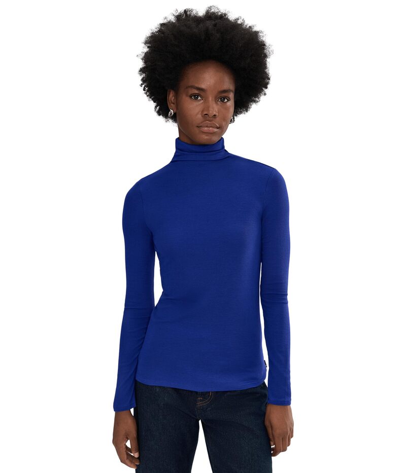 エージージーンズ レディース トップス シャツ タートルネック AG Jeans Chels Turtleneck Endless Blue ブルー