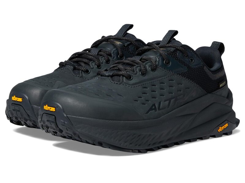 アル虎 メンズ シューズ ブーツ・レインブーツ Altra Olympus 6 Hike Low GTX Black 2 黒いこと