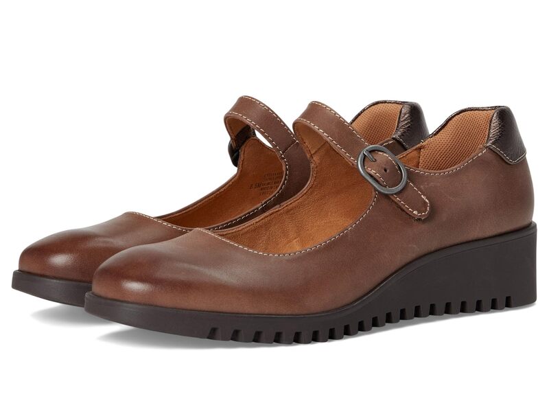 コンフォーティバ レディース シューズ 踵 Comfortiva Debbie Dusty Brown 赤銅色