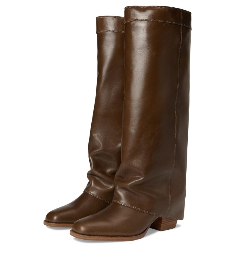 スティーブ マデン レディース シューズ ブーツ・レインブーツ Steve Madden Winnick Olive Leather オリーブ