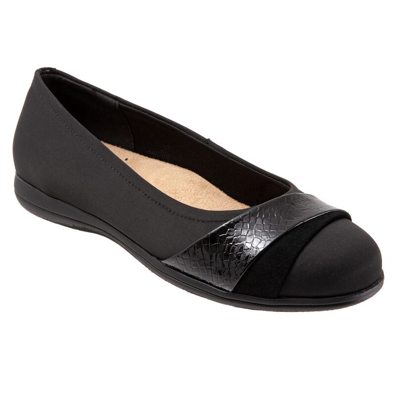 トロッターズ レディース シューズ サンダル Trotters Danni Black Micro 黒いこと