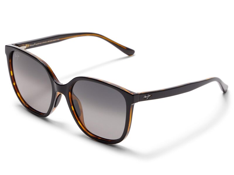 マウイジム レディース アクセサリー サングラス・アイウェア Maui Jim Good Fun Black Gloss W/T ブラック