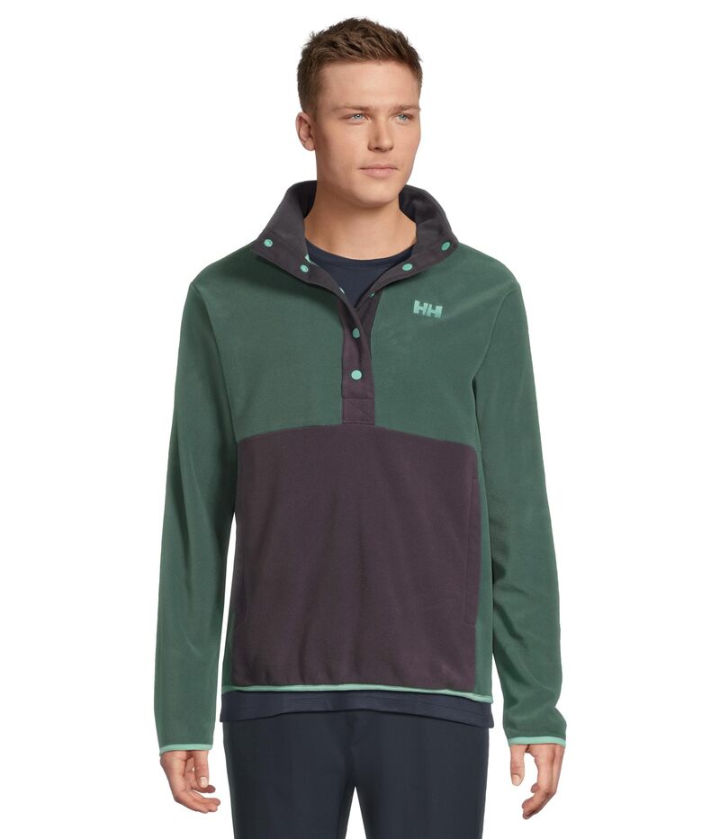 ヘリーハンセン メンズ アウター 編み物・プルオーバー Helly Hansen Daybreaker Snapullover Green 緑であること