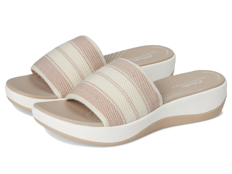 クラークス レディース シューズ 踵 Clarks Arla Hollisand Combi Text 真砂
