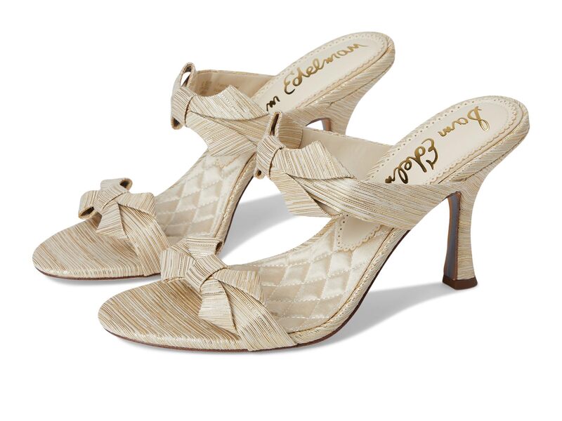 サムエデルマン レディース シューズ 踵 Sam Edelman Jasmine Soft Gold ゴールド