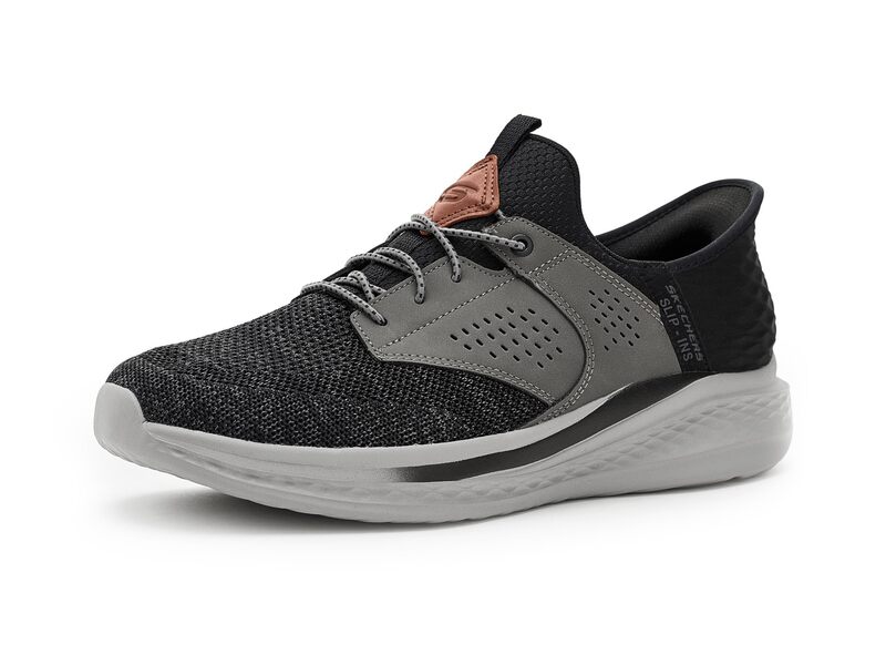 スケッチャーズ メンズ シューズ スニーカー SKECHERSlade - Caster Black/Grey ブラック