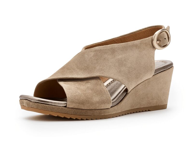 ホンブルグ帽 レディース シューズ 踵 Sofft Isabeth Barley Suede