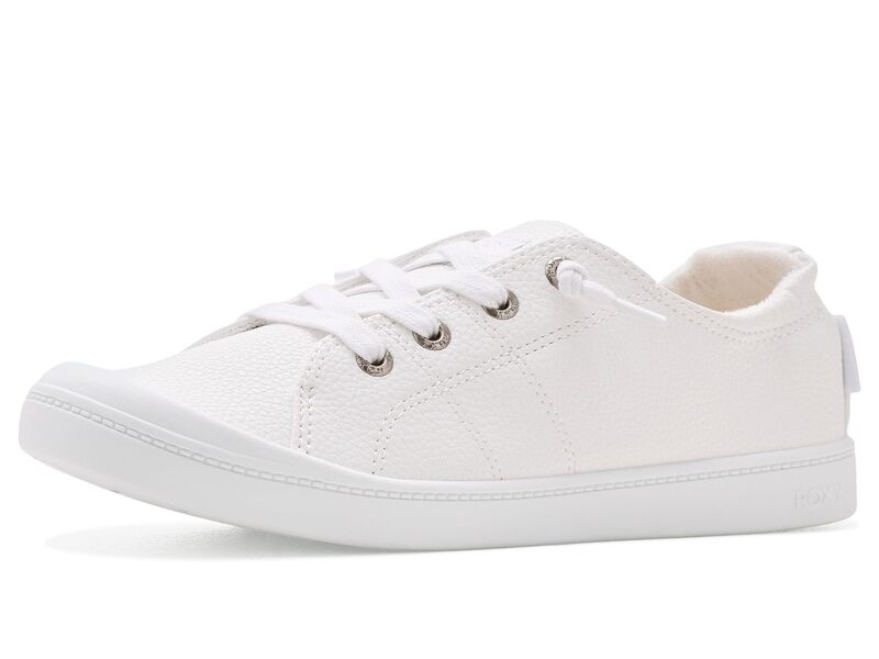 ロキシー レディース シューズ スニーカー つけ加える大きさ Roxy Bayshore Plus Lx II Tumbled White 白いこと