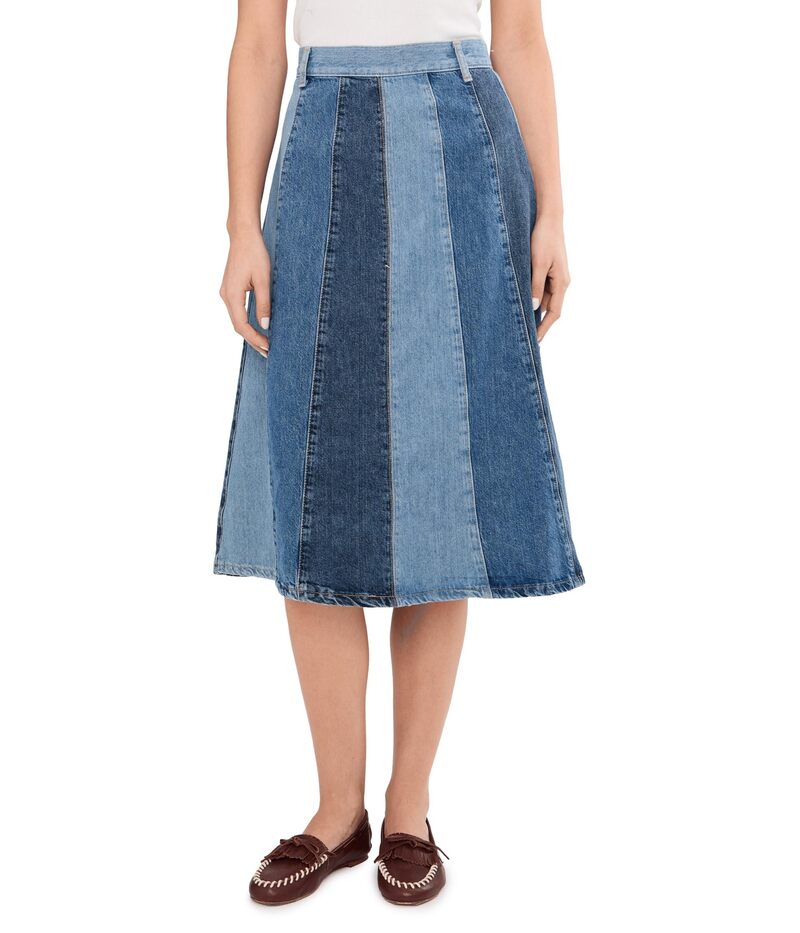 フリーピープル レディース ボトムスカート ミディ デニム Free People Sunbeam Denimidi Early Riser デニム