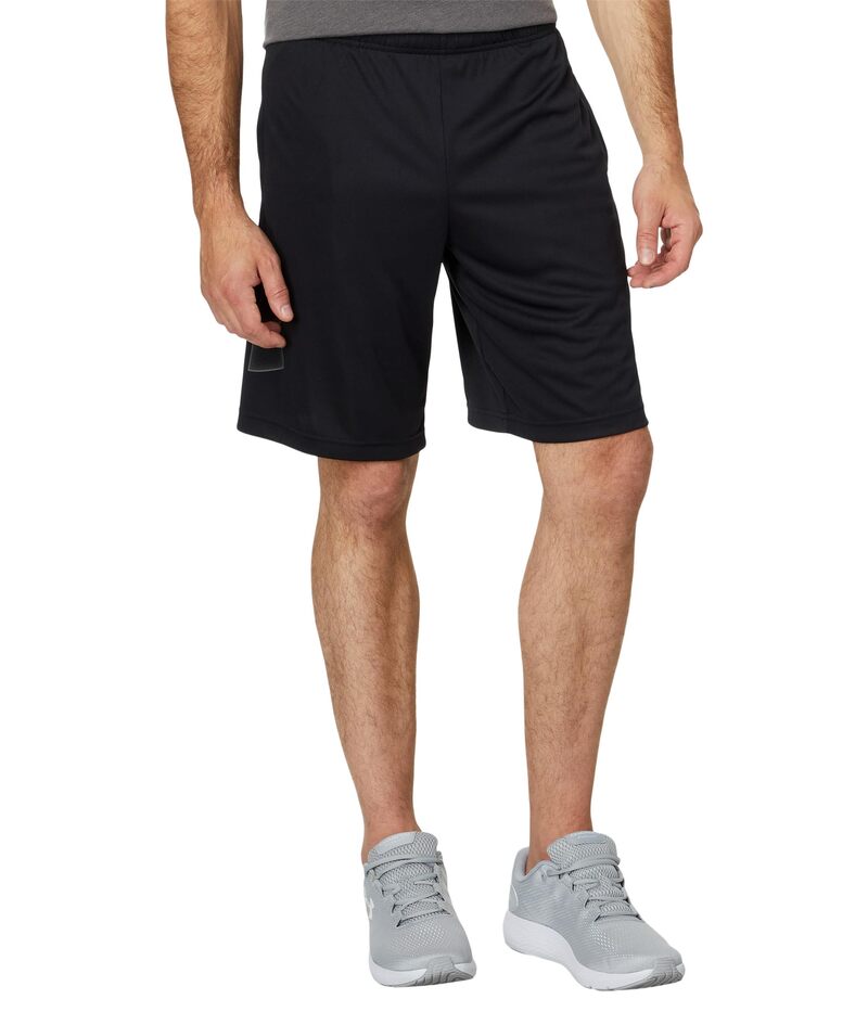 アンダーアーマー メンズ ボトムス ハーフパンツ・ショーツ ショートパンツ グラフィック Under Armour UA Tech Graphic Shorts Black/Graphite ブラック