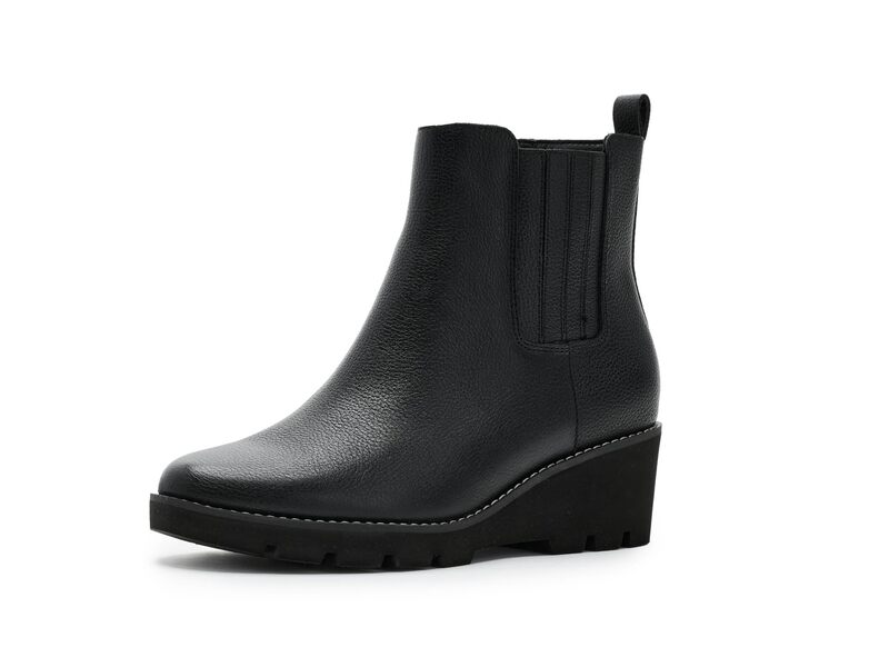 バイオニック レディース シューズ ブーツ・レインブーツ VIONIC Aria 2.0 Black Leather 黒いこと ブーツ-靴