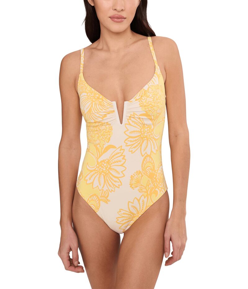 リリーピュリッツァー レディース 水着 上下セット Lilly Pulitzer Clode One Piece Golden Glow Jui