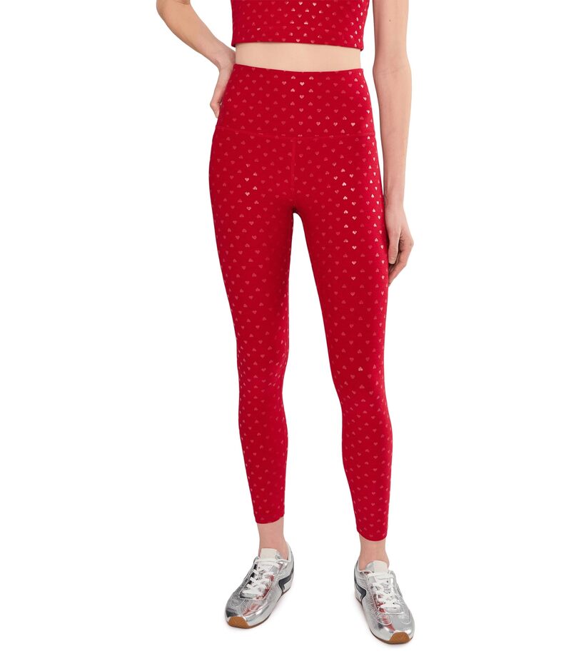 ビヨンドヨガ レディース ボトムス カジュアルパンツ ミディ レギンス Beyond Yoga Softshine Caught In The Midi Leggings Holly Reditsy レッド