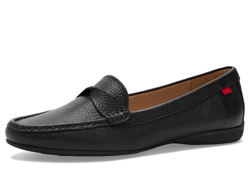 マークジョセフニューヨーク レディース シューズ スリッポン・ローファー Marc Joseph New York Beverley Road Black Tumbled 黒いこと