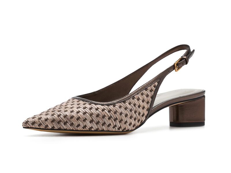 フランコサルト レディース シューズ 踵 Franco Sarto A-Amelie 2 Slingback Brown 赤銅色