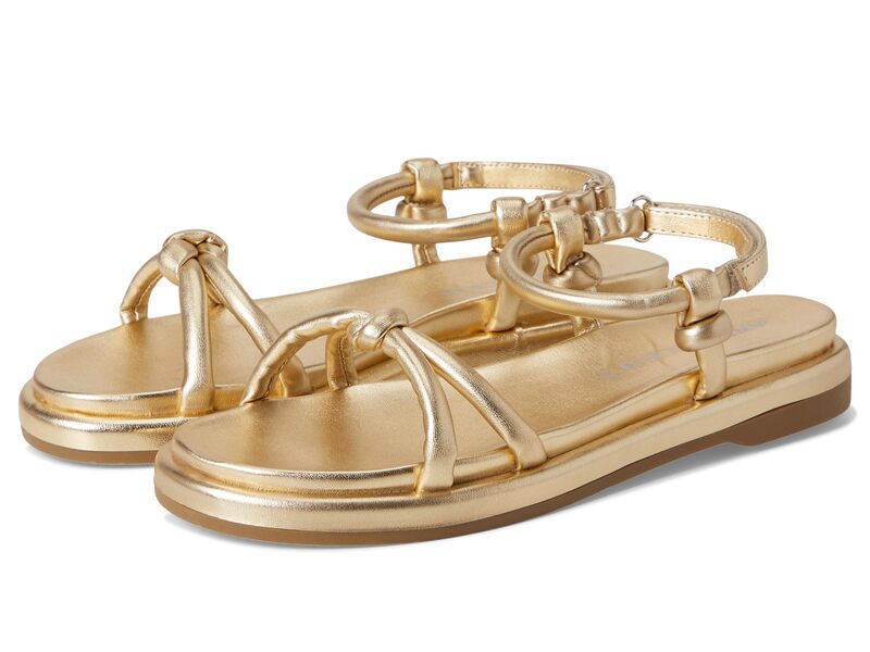 アンクライン レディース シューズ サンダル Anne Klein Elisabeth Light Gold ゴールド