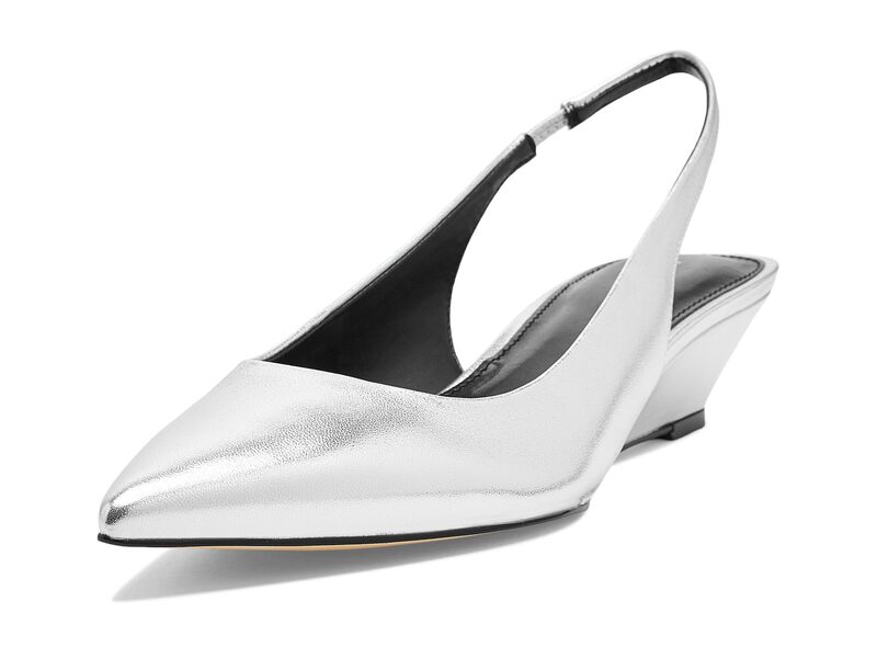 カルバンクライン レディース シューズ ヒール Calvin Klein Mavalyn Silver Leather シルバー 19,485円