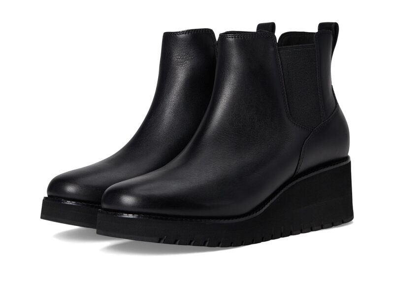 コールハーン レディース シューズ ブーツ・レインブーツ Cole Haan Zerogrand City Wedge Boots Black/Black Wat ブラック