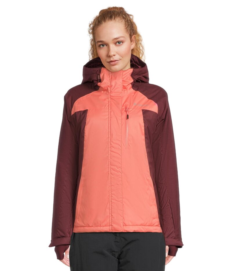 コロンビア レディース アウター 厚地の外套 上衣 Columbia Snowy Summit Insulated Jacket Alpenglow/Rich