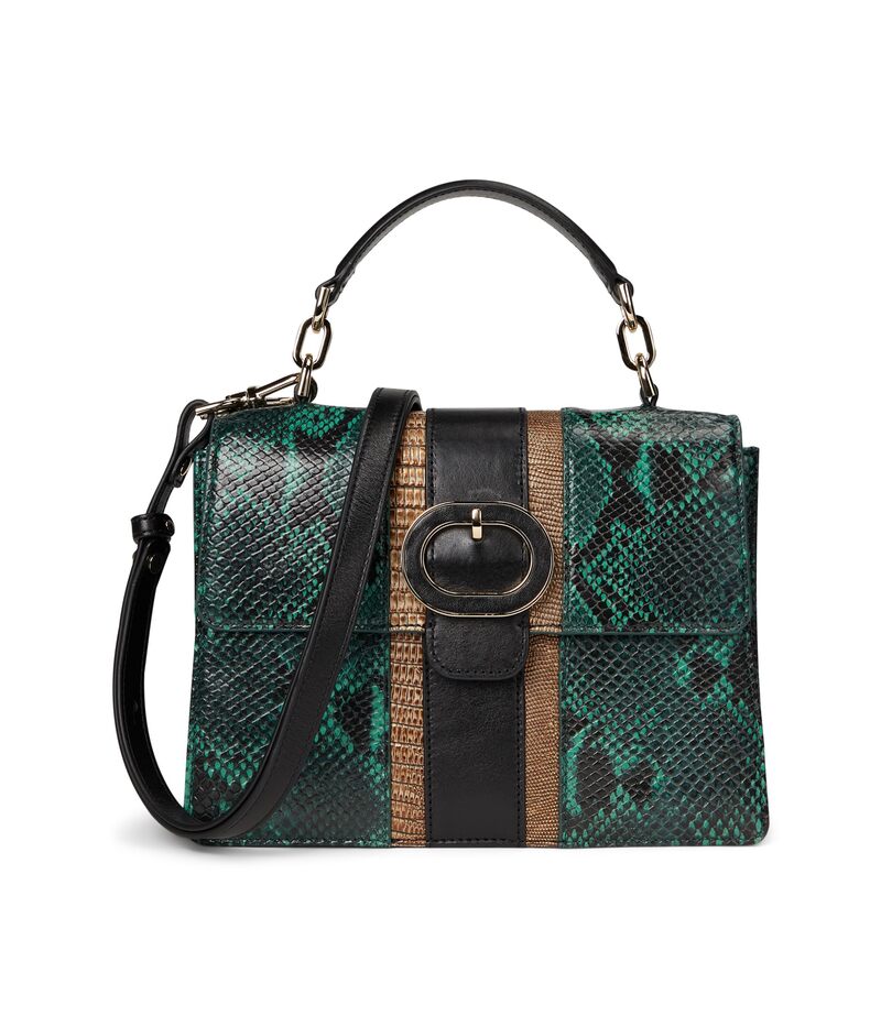 ブランミン メンズ バッグ Brahmin Small Hallie Multi マルチカラー