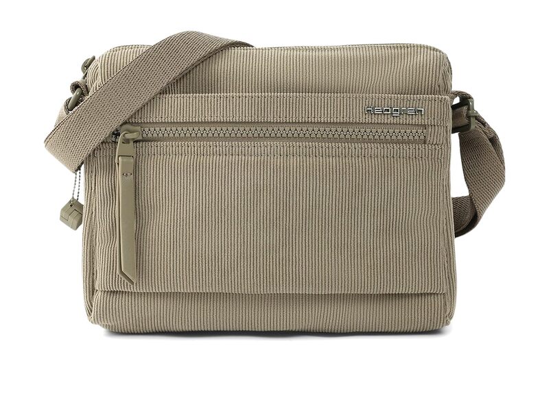 ヘドグレン メンズ バッグ Hedgren Eye Crossbody Corduroy Greige
