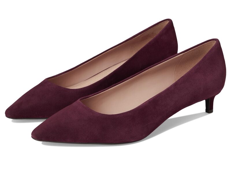 電話を掛けるハーン レディース シューズ 踵 Cole Haan Go-to Jocelyn Pumps Black Garnet Su 黒いこと