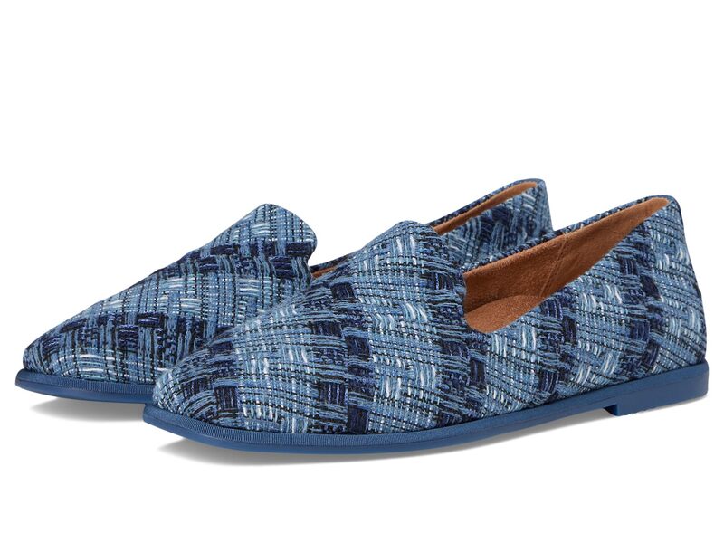 バイオニック レディース シューズ スリッポン・ローファー VIONIC Willa 2.0 Loafer/Moc Shoes Dark Denim Knit ジーンズ