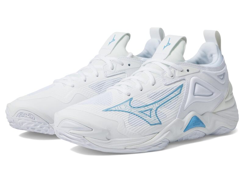 ミズノ レディース シューズ スニーカー Mizuno Wave Momentum 3 Columbia