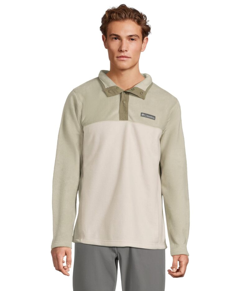 コロンビア メンズ アウター 厚地の外套 プルオーバー Columbia Steens Mountain Half Snap II Dark Stone/Safa 石ころ